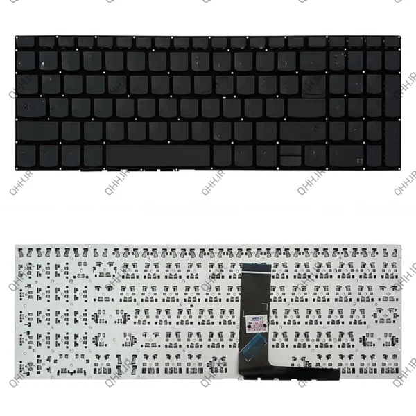 کیبرد لپ تاپ لنوو IdeaPad 320-15 مشکی-اینترکوچک بدون فریم بهمراه کلید پاور