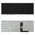 کیبرد لپ تاپ لنوو IdeaPad 320-15 مشکی-اینترکوچک بدون فریم بهمراه کلید پاور