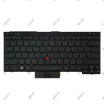 کیبرد لپ تاپ لنوو ThinkPad T430 مشکی-باموس و فریم به همراه کلید پاور - Image 2