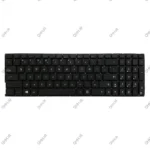کیبرد لپ تاپ ایسوس VivoBook X542-R542 مشکی-اینترکوچک بدون فریم-به همراه کلید پاور - Image 2