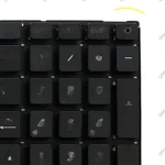 کیبرد لپ تاپ ایسوس VivoBook X542-R542 مشکی-اینترکوچک بدون فریم-به همراه کلید پاور - Image 5