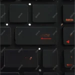 کیبرد لپ تاپ ایسوس ROG GL552 مشکی-اینترکوچک-بابک لایت و کلید پاور - Image 5