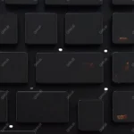 کیبرد لپ تاپ ایسوس GL553-FX553 مشکی-اینترکوچک-با بک لایت و کلید پاور - Image 6