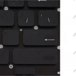 کیبرد لپ تاپ ایسوس VivoBook R423 مشکی-اینترکوچک-بدون فریم با کلید پاور - Image 4