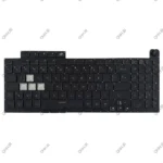 کیبرد لپ تاپ ایسوس ROG Strix G731 مشکی-اینترکوچک-بابک لایت-بدون فریم با کلید پاور - Image 2