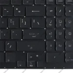 کیبرد لپ تاپ ایسوس ROG Strix G731 مشکی-اینترکوچک-بابک لایت-بدون فریم با کلید پاور - Image 4