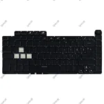 کیبرد لپ تاپ ایسوس ROG Strix G531G مشکی-اینترکوچک-بابک لایت-بدون فریم با کلید پاور - Image 2