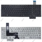 کیبرد لپ تاپ ایسوس ROG G750J مشکی بدون فریم