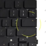 کیبرد لپ تاپ اپل MacBook Pro A1425 مشکی-اینترکوچک - Image 5
