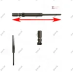سری پیچ گوشتی چهارسو HHB Φ4x60xΦ2.0x25x0 mm