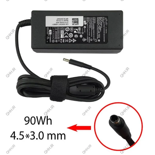 آداپتور لپ تاپ دل 19.5V 4.62A Gimo Plus سرریز سوزندار