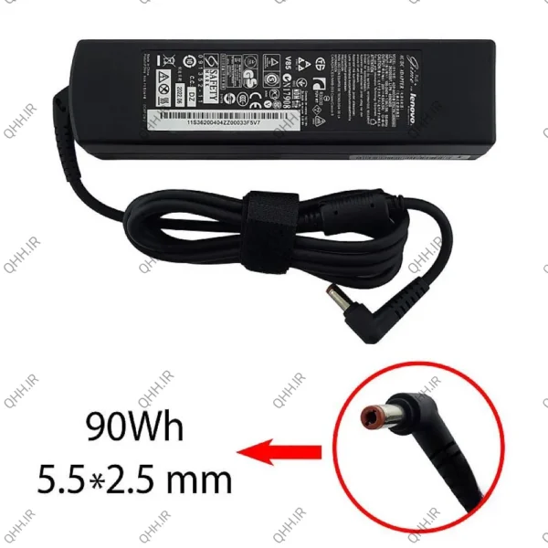 آداپتور لپ تاپ لنوو 20V 4.5A Long Gimo Plus سرنرمال