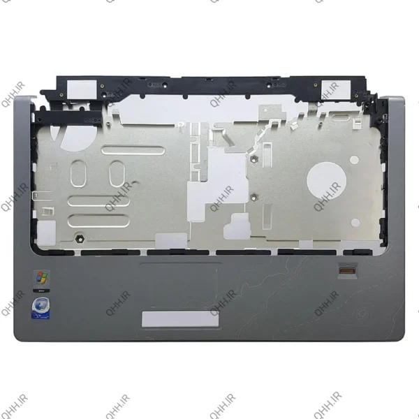 قاب کنار کیبرد لپ تاپ دل Studio 1535-1536-1537 نقره ای-با فینگر پرینت طرح دار