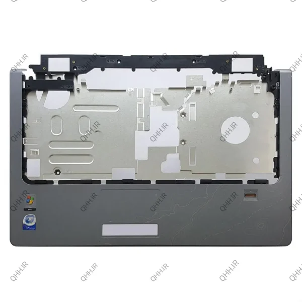 قاب کنار کیبرد لپ تاپ دل Studio 1535-1536-1537 نقره ای-با فینگر پرینت طرح دار