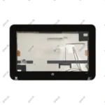 قاب پشت و جلو ال سی دی لپ تاپ اچ پی Mini 210-2000 مشکی همراه با شیشه - Image 2