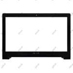 قاب جلو ال سی دی لپ تاپ لنوو Ideapad G50-70_Z50-70 مشکی-یک میکروفن با لوگو خط و خش دار