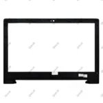 قاب جلو ال سی دی لپ تاپ لنوو Ideapad G50-70_Z50-70 مشکی-یک میکروفن با لوگو خط و خش دار - Image 2