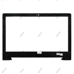 قاب جلو ال سی دی لپ تاپ لنوو Ideapad G50-70_Z50-70 مشکی-یک میکروفن با لوگو خط و خش دار - Image 2