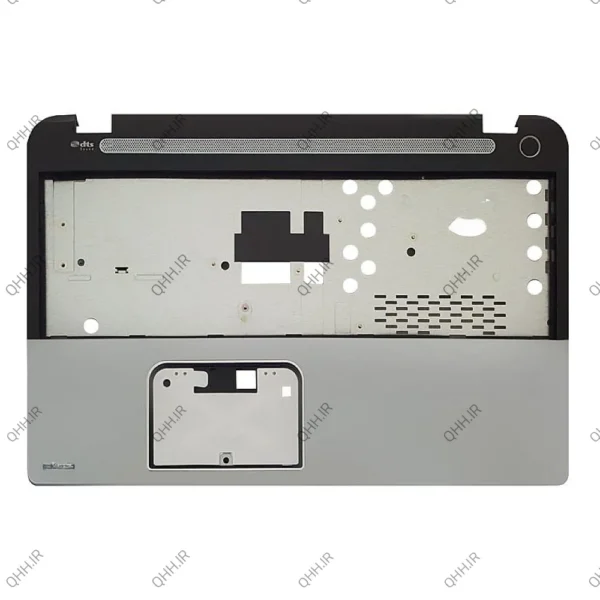 قاب کنار کیبرد لپ تاپ توشیبا Satellite L55-A_S50D-A_S55D مشکی-نقره ای