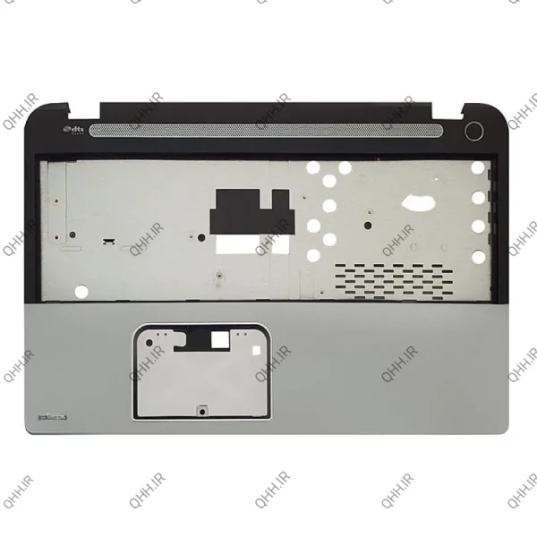 قاب کنار کیبرد لپ تاپ توشیبا Satellite L55-A_S50D-A_S55D مشکی-نقره ای