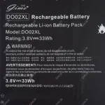 باتری لپ تاپ اچ پی Pavilion X2 10 Pro_DO02XL Gimo Plus مشکی-داخلی-33 وات ساعت - Image 3