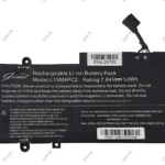 باتری لپ تاپ لنوو IdeaPad Yoga 710_L15L4PC2-L15M4PC2 Gimo Plus مشکی داخلی-53 وات ساعت - Image 3