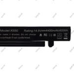 باتری لپ تاپ ایسوس X550-K550-8Cell Gimo Plus مشکی-63 وات ساعت - Image 3