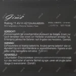 باتری لپ تاپ ایسوس TUF Gaming FX506-FX706_Type B_C41N1906 Gimo Plus مشکی-داخلی-48 وات ساعت - Image 3