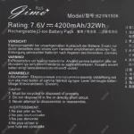باتری لپ تاپ ایسوس EeeBook E502_B21N1506 Gimo Plus مشکی-داخلی-32 وات ساعت - Image 3
