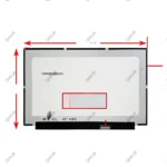 ال ای دی لپ تاپ 15.6 AUO B156HAK02.3_Touch نازک مات 40 پین FHD-EDP بدون جاپیچ 350x216x3.2mm برای دل