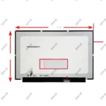 ال ای دی لپ تاپ 15.6 AUO B156HAK02.3_Touch نازک مات 40 پین FHD-EDP بدون جاپیچ 350x216x3.2mm برای دل