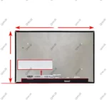 ال ای دی لپ تاپ 15.6 AUO B156ZAN03.6 نازک مات 40 پین UHD-4K-EDP-60Hz بدون جاپیچ 351x216x2.4mm برد پشت LED
