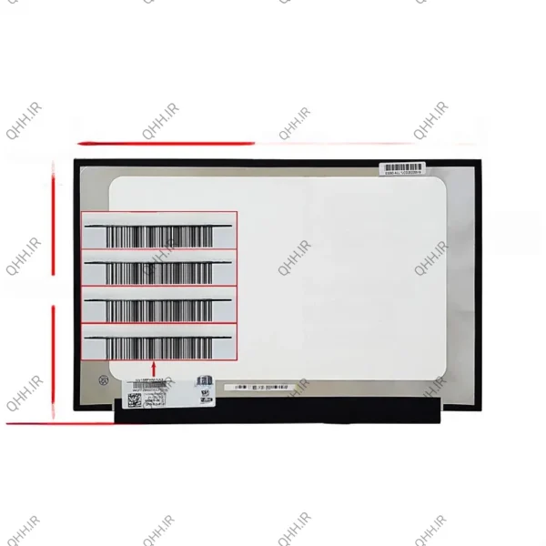 ال ای دی لپ تاپ 15.6 NV156FHM-NX4_NX3_NX5_NE156FHM-NX2 نازک مات 40 پین FHD-IPS-EDP-144HZ بدون جاپیچ 350x216x2.8mm