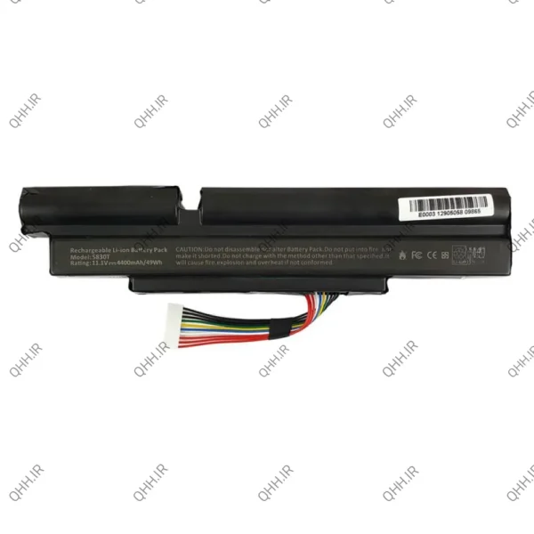 باتری لپ تاپ ایسر Aspire 3830-4830-5830 مشکی-داخلی