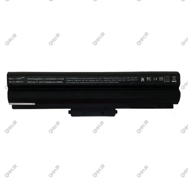 باتری لپ تاپ سونی BPS13 BPS21-6Cell Gimo Plus مشکی-49 وات ساعت