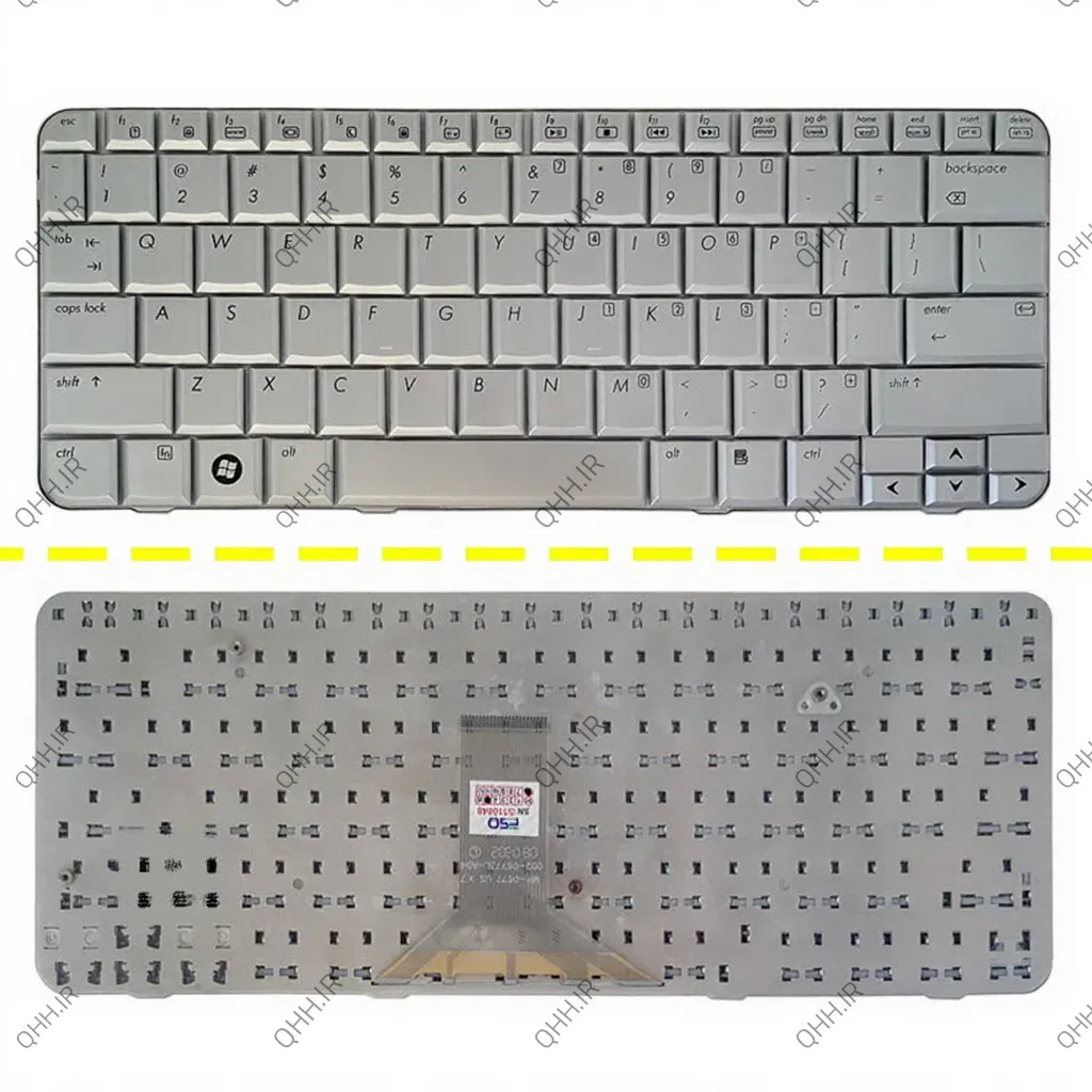 کیبرد لپ تاپ اچ پی Pavilion TX1000-TX1 نقره ای