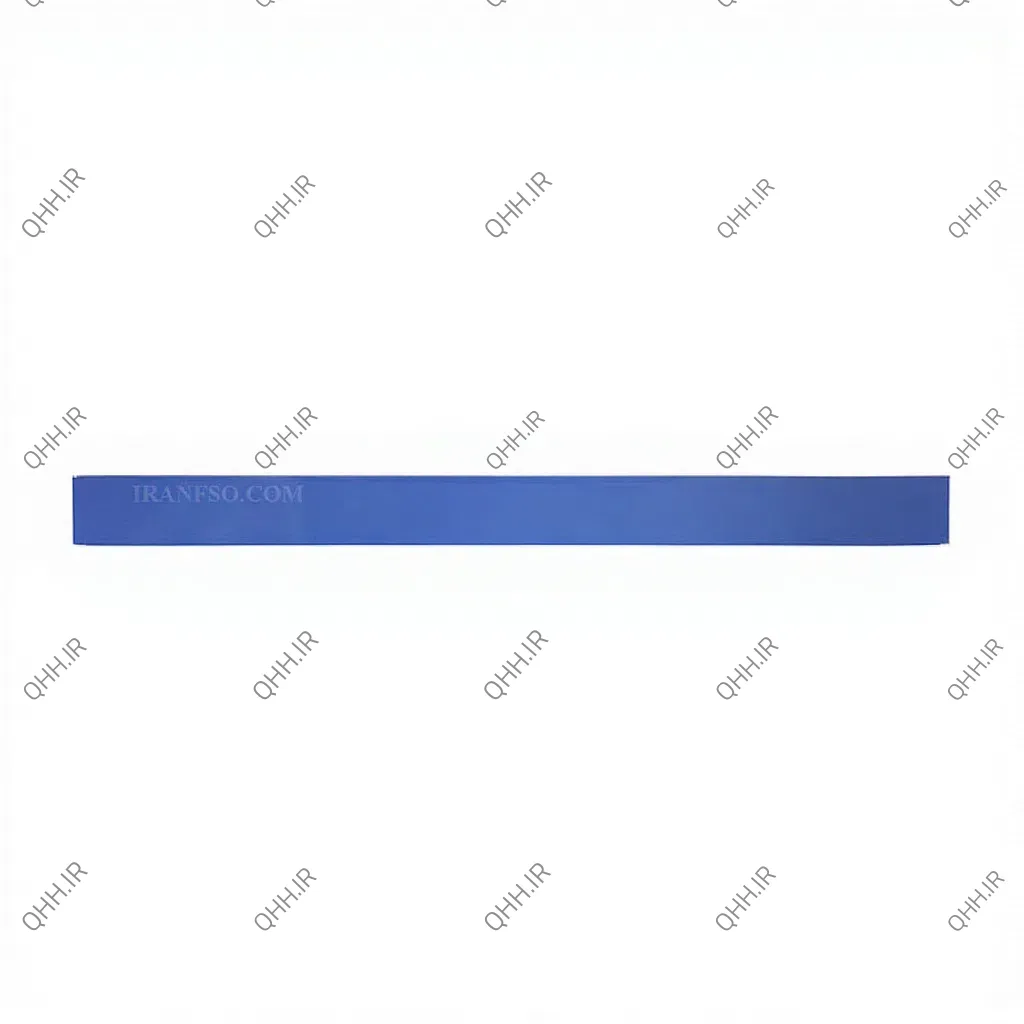 پد سیلیکون 1.5cm x 20cm x 0.65mm متوسط-آبی