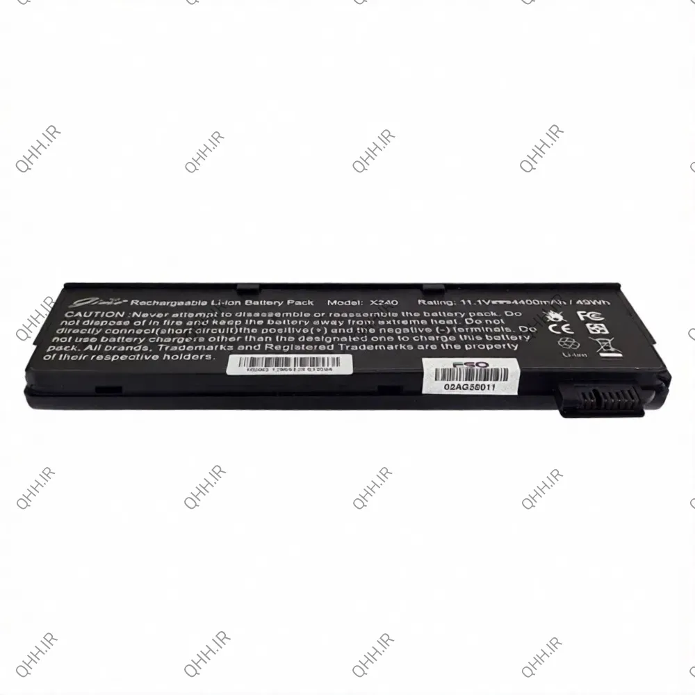 باتری لپ تاپ لنوو ThinkPad X240-X260-T450-6Cell Gimo Plus مشکی-49 وات ساعت - تصویر 3