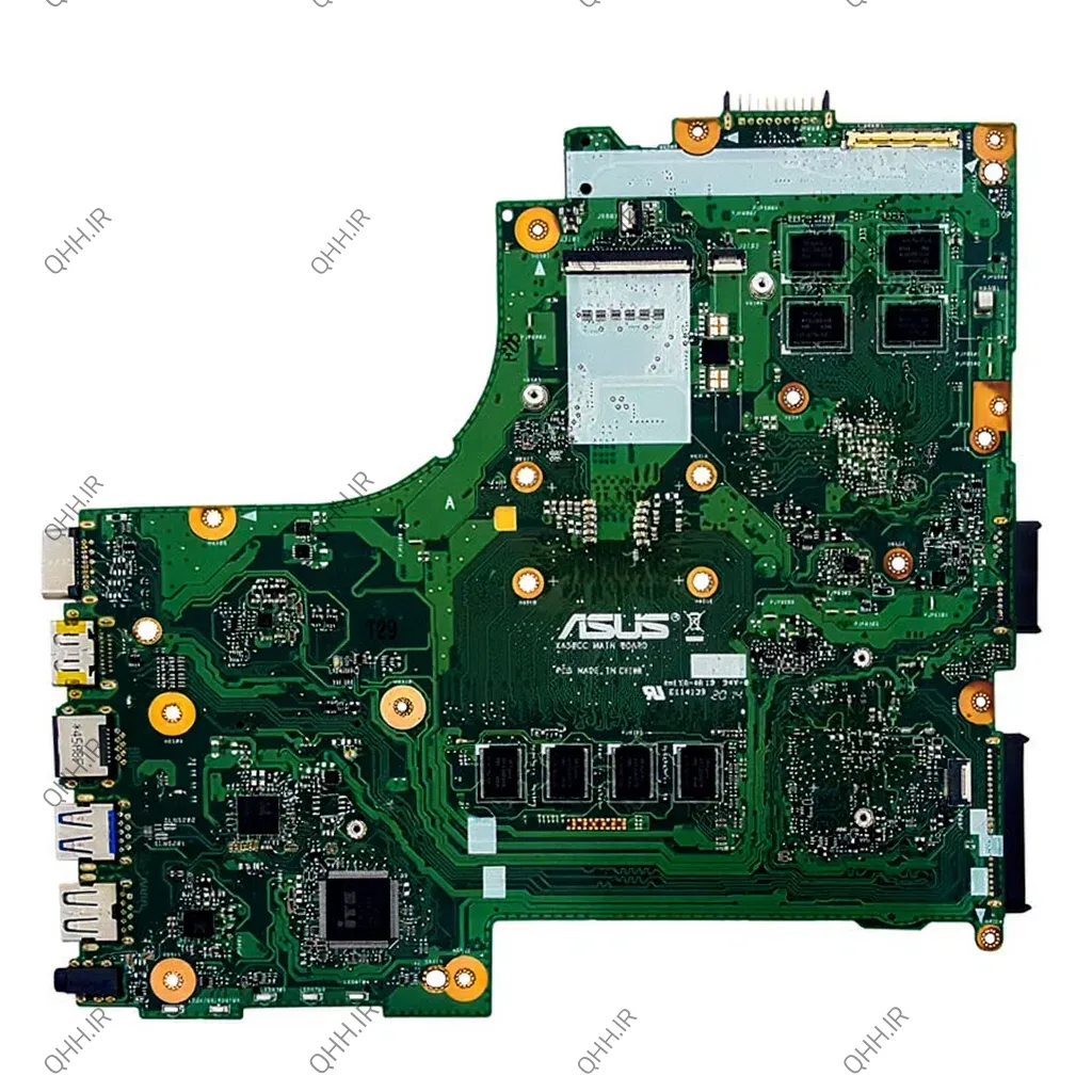 مادربرد لپ تاپ ایسوس X450CC_CPU-I7-3_40Pin_4GB-2GB گرافیک دار-مشابه X450EP-تعمیری - Image 2