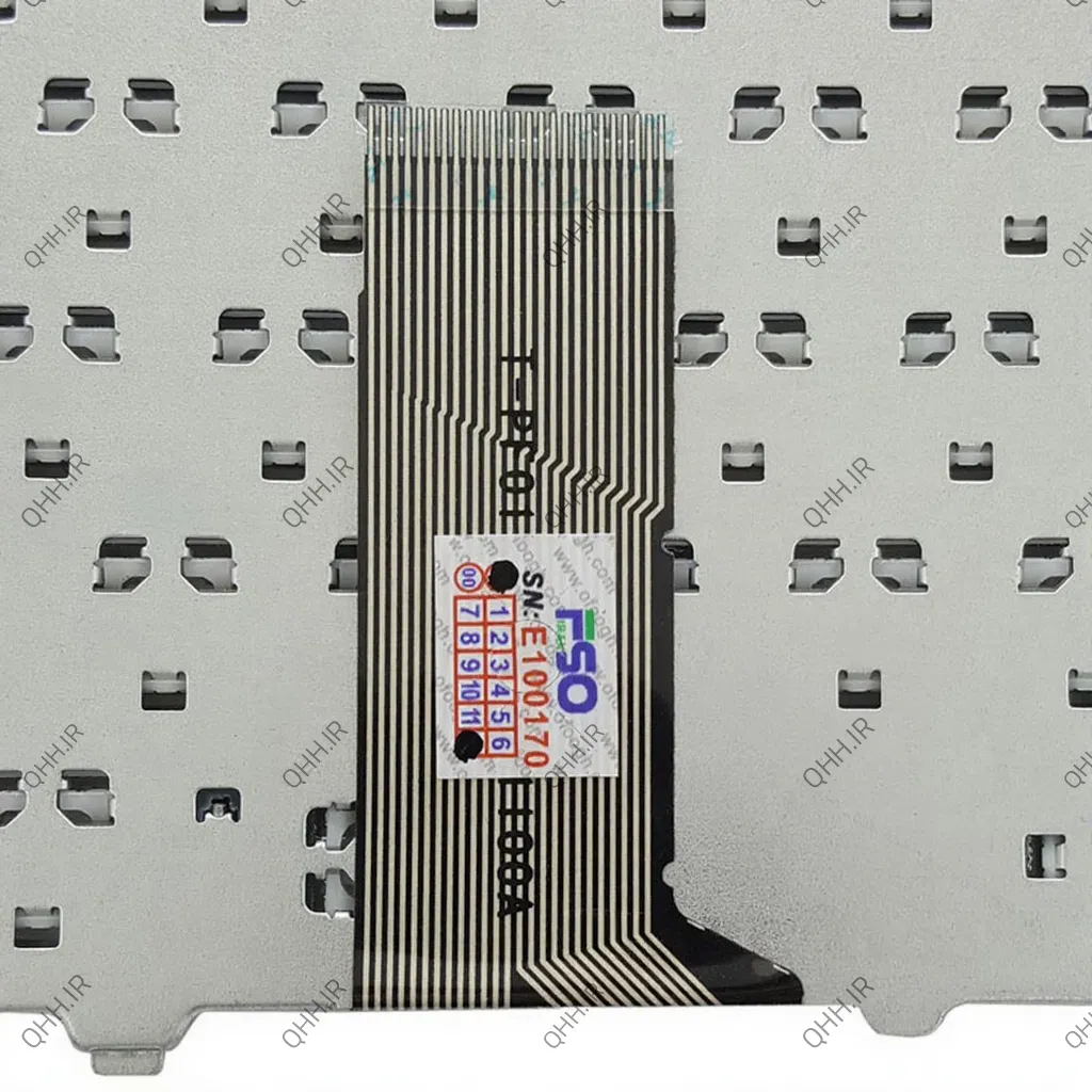 کیبرد لپ تاپ دل XPS 1330 Inspiron 1525 نقره ای - Image 4