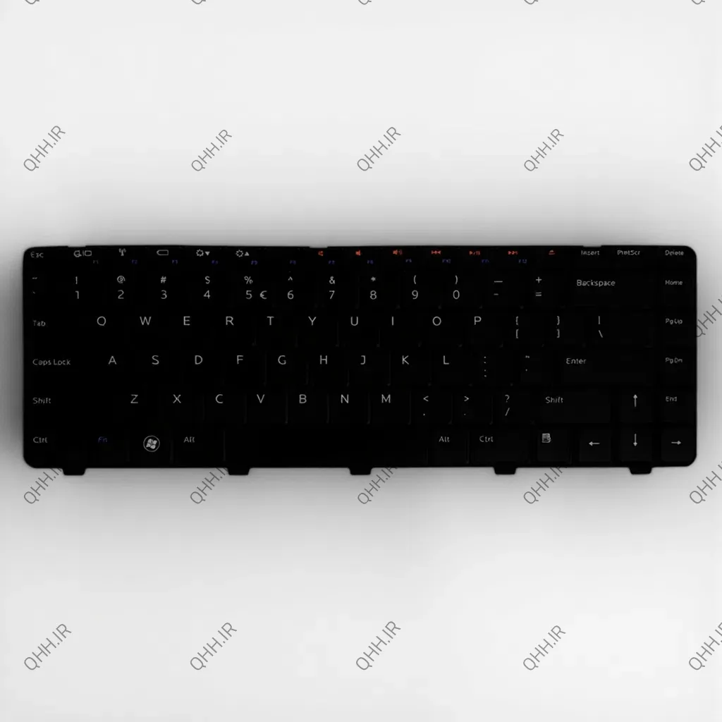 کیبرد لپ تاپ دل Inspiron 1370 مشکی-اینترکوچک - Image 2
