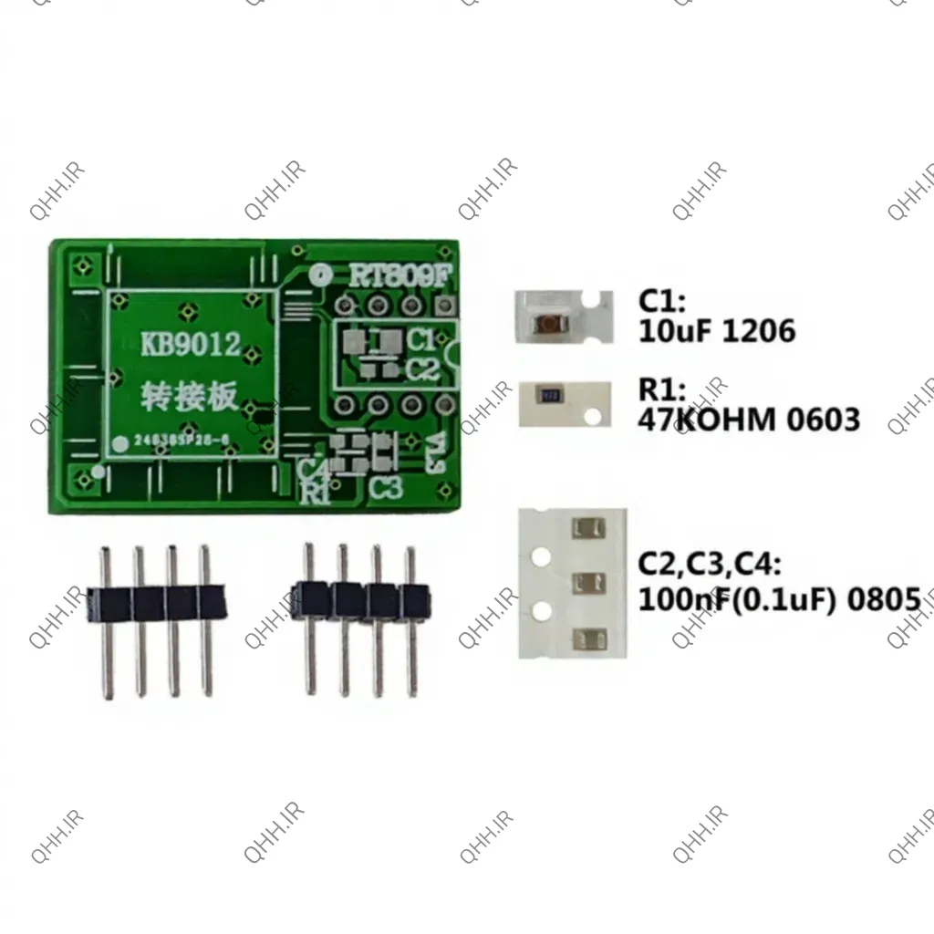 تبدیل پروگرمر Zif ENE KB9012 برای RT809 لحیمی - Image 1
