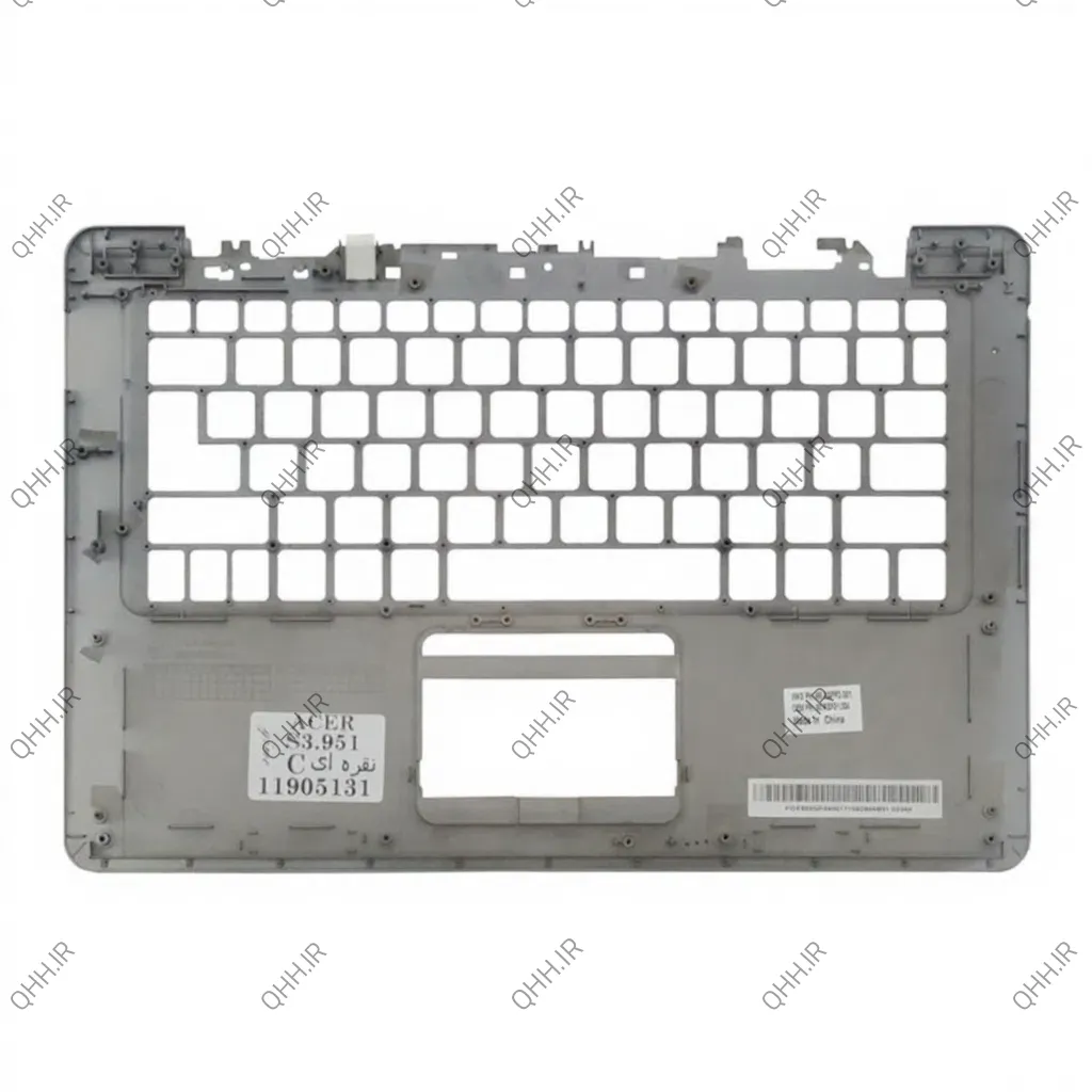 قاب کنار کیبرد لپ تاپ ایسر Aspire S3-391_S3-951 نقره ای-اینتربزرگ - Image 2
