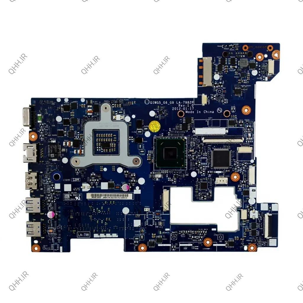 مادربرد لپ تاپ لنوو IdeaPad G580_QIWG5_G6_G9_LA-7982P بدون گرافیک - Image 2