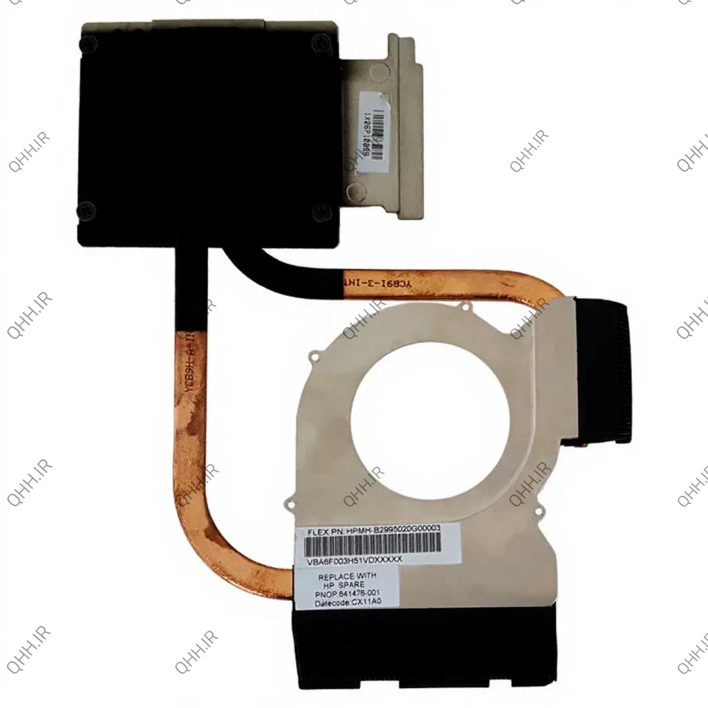 هیت سینک لپ تاپ اچ پی Pavilion DV6-6000 Intel بدون گرافیک - Image 2