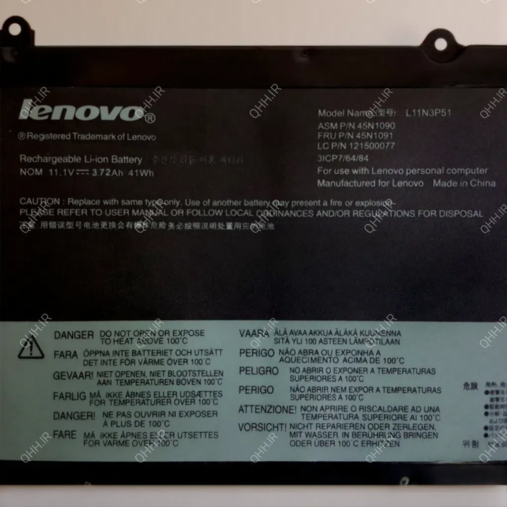 باتری لپ تاپ لنوو ThinkPad T430U داخلی-اورجینال - Image 4