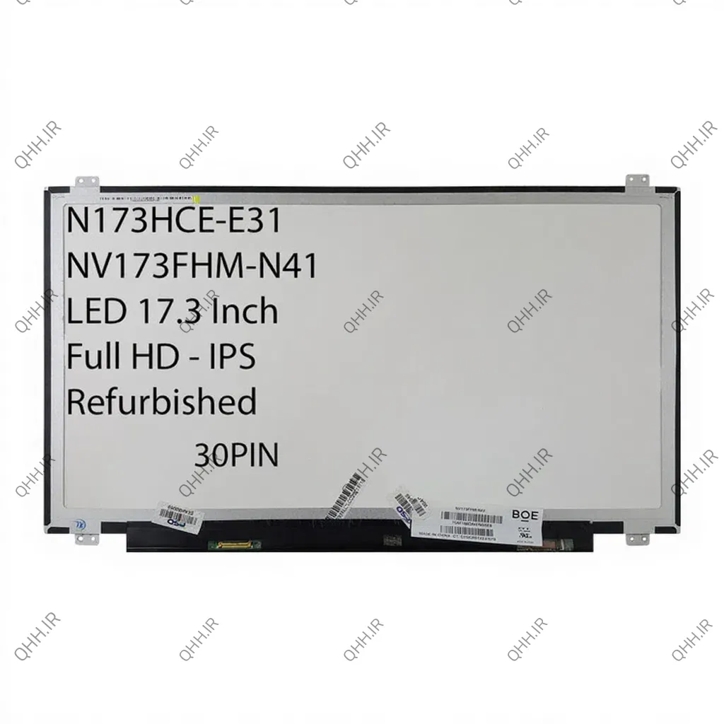 ال ای دی لپ تاپ 17.3 N173HCE-E31_NV173FHM-N41_Grade A نازک مات 30 پین Full HD-IPS - تصویر 6